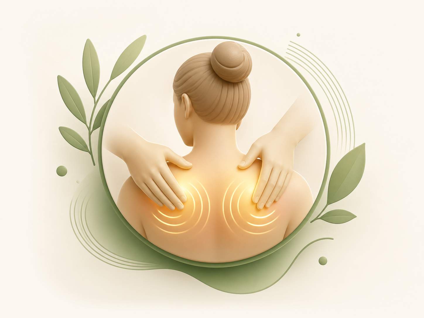 Icon representing relief from muscle tension