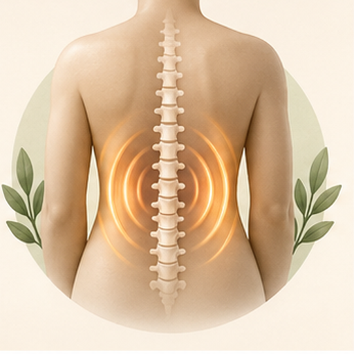 Editorial icon for back pain relief