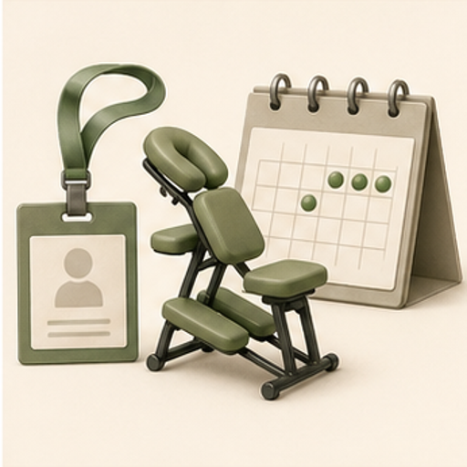 Editorial icon for corporate wellness day planning