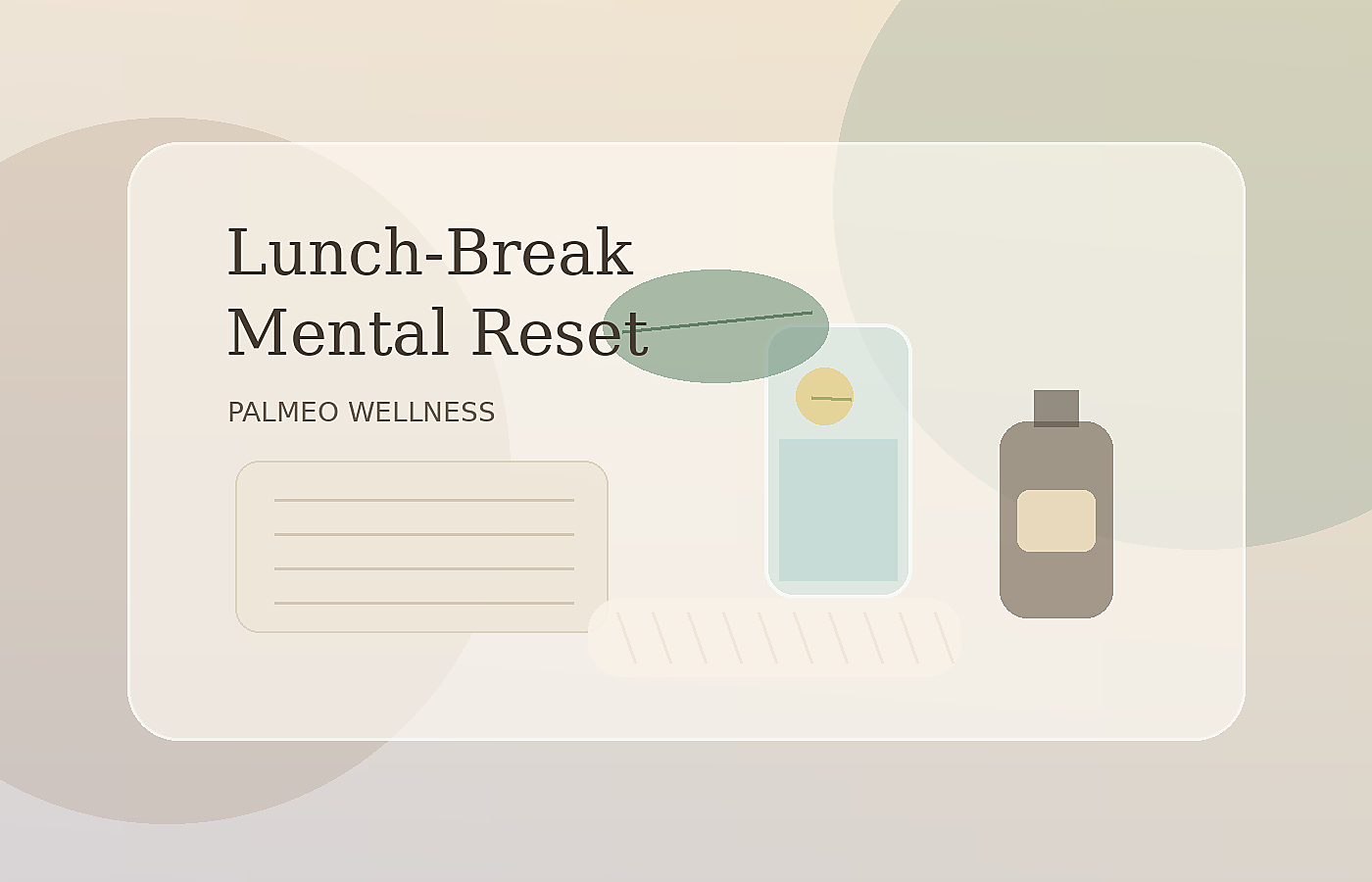 The Lunch-Break Mental Reset: A Calm Ritual for Busy Workdays