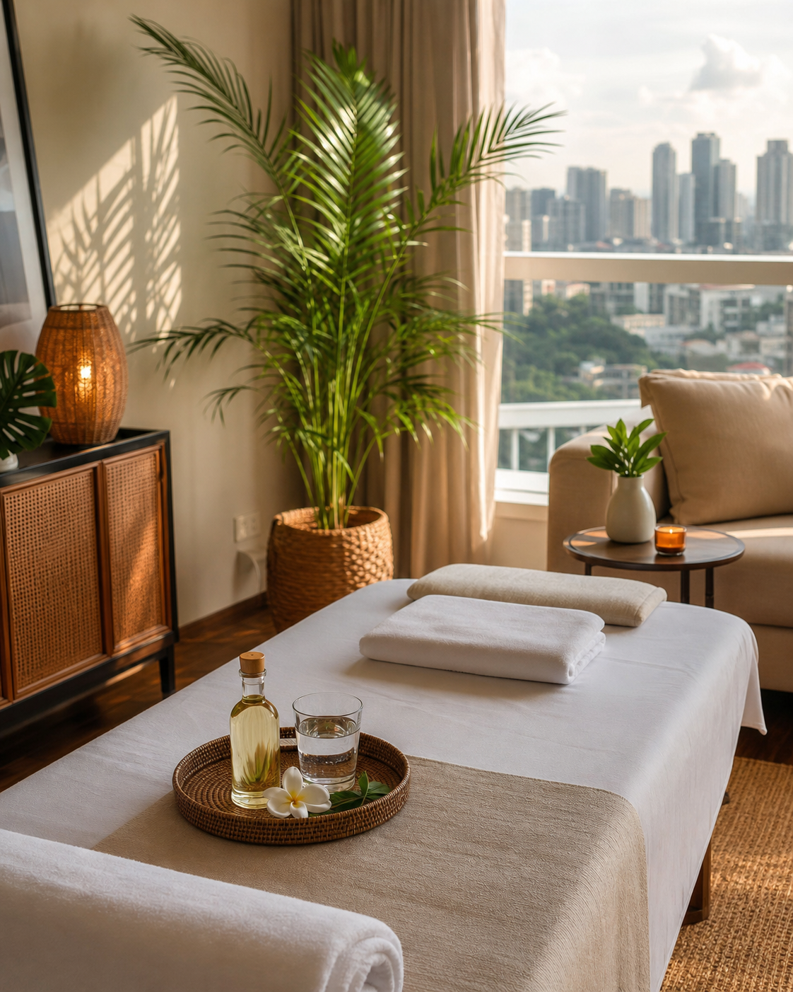 The 30-Minute Condo Massage Prep: A Calm Home Ritual Before Your Therapist Arrives