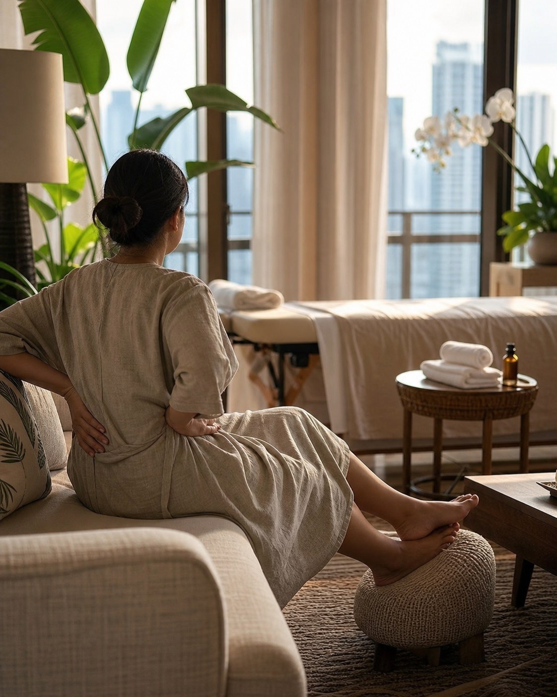 After-Hosting Recovery: A Home Massage Reset for Tired Backs and Feet